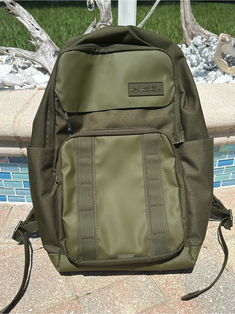 Under Armour Backpack (Olive Green) Never Used